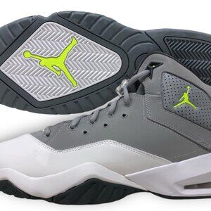 Air Jordan B'Loyal Wolf Grey Volt White Mens Basketball Shoes 315317 017 NEW